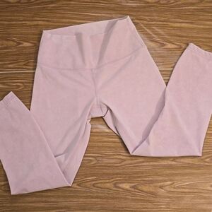 Lululemon Athletica Pink High-Waisted Leggings